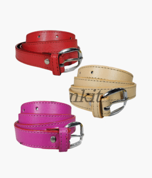 PU Leather Belts Pack of 3