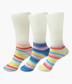 Striped Cotton Socks