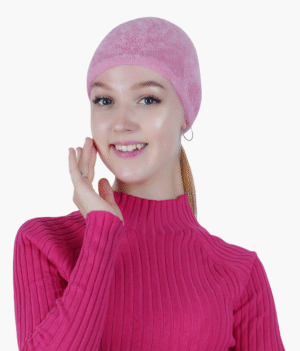 Woolen Feather Women Skull Cap